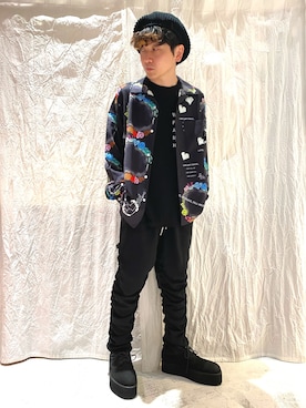 「rovtski（ロフトスキー）のアイテム」を使った、rovtski_shimizuさん（メンズ・160cm）の春コーディネート