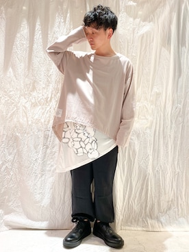 「AFYF」｜rovtski_shimizuさん（メンズ・160cm）の春コーディネート
