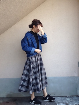 a__yaさん(レディース・158cm)の春コーディネート