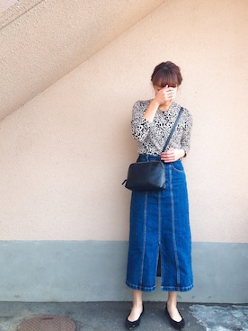 a__yaさん（レディース・158cm）の春コーディネート