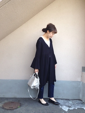 a__yaさん（レディース・158cm）の春コーディネート