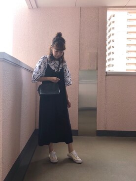 a__yaさん（レディース・158cm）の夏コーディネート