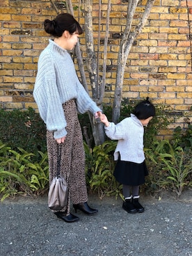 a__yaさん（レディース・158cm）の冬コーディネート