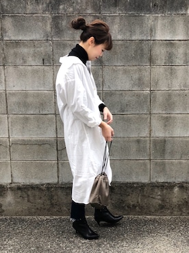 a__yaさん（レディース・158cm）の冬コーディネート