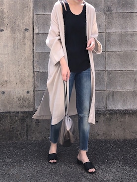 a__yaさん（レディース・158cm）の夏コーディネート