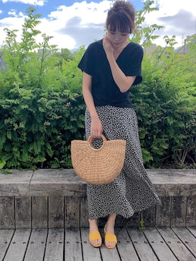 a__yaさん（レディース・158cm）の夏コーディネート