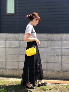 a__yaさん（レディース・157cm）の夏コーディネート