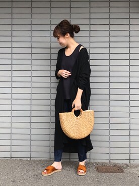 a__yaさん（レディース・157cm）の夏コーディネート