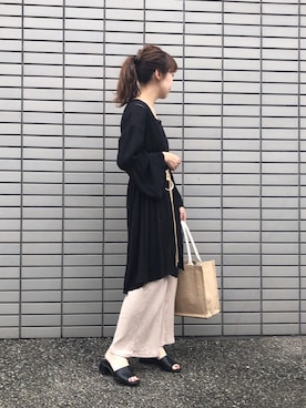 a__yaさん（レディース・158cm）の夏コーディネート