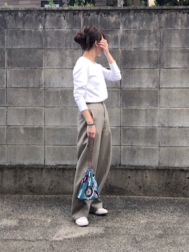 a__yaさん（レディース・158cm）の秋コーディネート