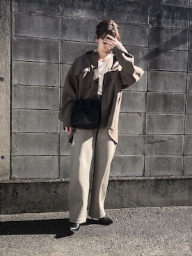 a__yaさん（レディース・158cm）の冬コーディネート