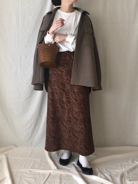 a__yaさん（レディース・158cm）の冬コーディネート