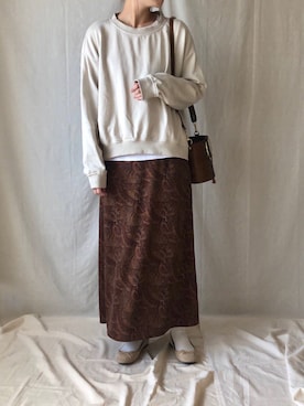 a__yaさん（レディース・158cm）の冬コーディネート