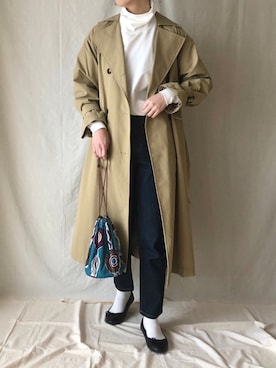 a__yaさん（レディース・158cm）の冬コーディネート