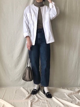 a__yaさん（レディース・158cm）の冬コーディネート