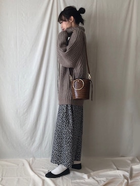 a__yaさん（レディース・158cm）の冬コーディネート