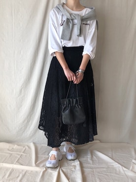 a__yaさん（レディース・158cm）の春コーディネート