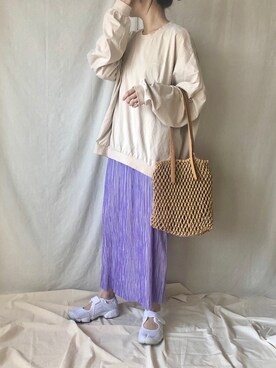 a__yaさんの（mite）を使ったコーディネート