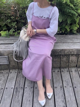 a__yaさん（レディース・158cm）の夏コーディネート