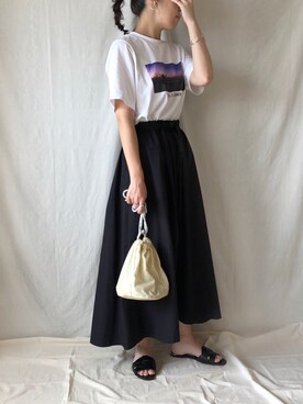 a__yaさん（レディース・158cm）の夏コーディネート