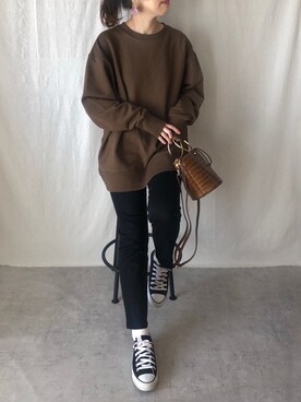 a__yaさん（レディース・158cm）の冬コーディネート