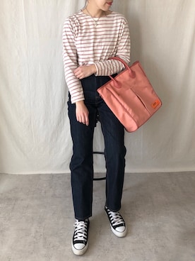 a__yaさん(レディース・158cm)の春コーディネート