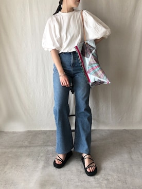 a__yaさん（レディース・158cm）の春コーディネート