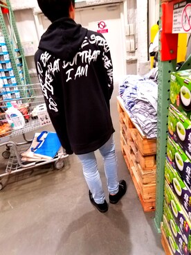 「EVOLUTION（エボリューション）のアイテム（トップス）」を使った、KAZUMAさん（メンズ・172cm）の秋コーディネート