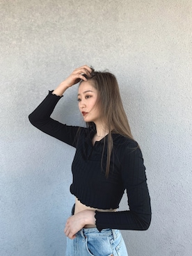 「shein」｜AIRI  さん（レディース・176cm）の春コーディネート