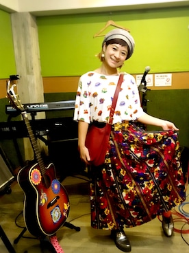 「つかれた」｜KAZUYOさん（レディース・150cm）の夏コーディネート