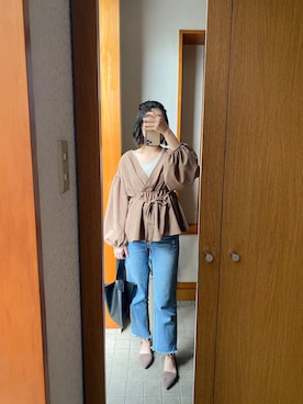 山さん（レディース・160cm）の秋コーディネート