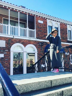 みっちゃんさん（レディース・154cm）の冬コーディネート