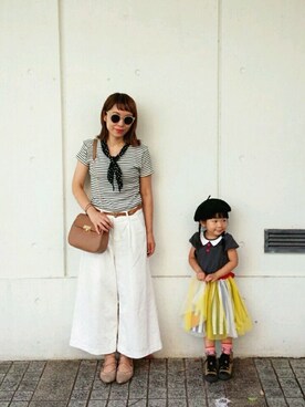 みっちゃんさん(レディース・154cm)の春コーディネート