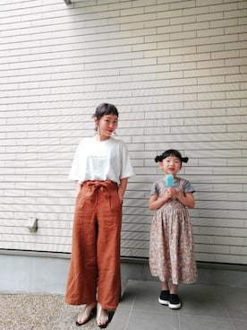 「NETSTAR（ネットスター）のアイテム」を使った、みっちゃんさん（キッズ・90cm）の春コーディネート