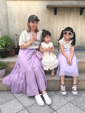 みっちゃんさん（レディース・154cm）の夏コーディネート