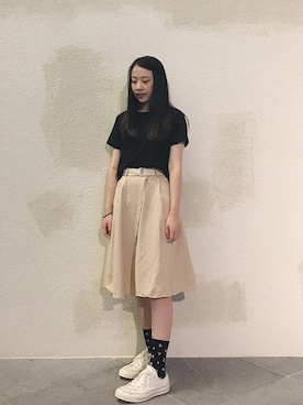 「日系風格」｜Tsaiさん（レディース・158cm）の夏コーディネート