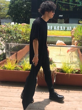 「IOSSELLIANI（イオッセリアーニ）のアイテム」を使った、cota☺︎さん（メンズ・172cm）の夏コーディネート
