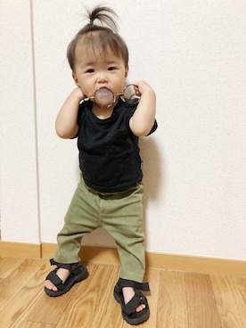 しおりおさん（キッズ・80cm）の秋コーディネート