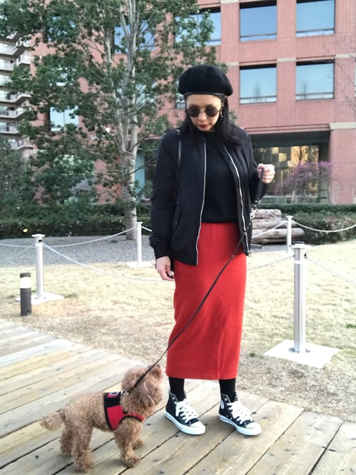 赤のタイトスカート徹底解剖 Unisize ユニサイズ