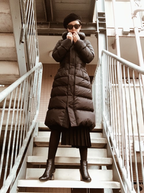 Ash Uniqloのダウンジャケット コートを使ったコーディネート Wear