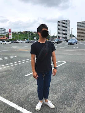 「JOURNAL STANDARD（ジャーナルスタンダード）のアイテム（アクセサリー）」を使った、いろじろさん（メンズ・170cm）の夏コーディネート