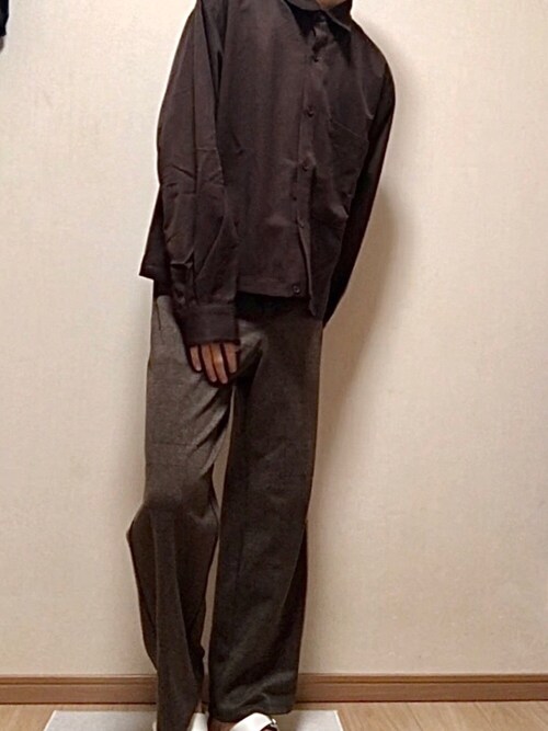 三枝 Guのスラックスを使ったコーディネート Wear