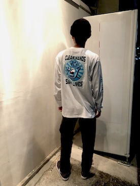 「SENSE OF PLACE by URBAN RESEARCH（センスオブプレイスバイアーバンリサーチ）のアイテム（ハンチング/ベレー帽）」を使った、ANPANさん（メンズ・175cm）の冬コーディネート