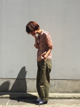 北村姫子さん（レディース・160cm）の春コーディネート