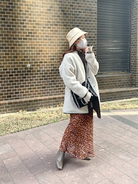 doudouyukieさん（レディース・152cm）の冬コーディネート