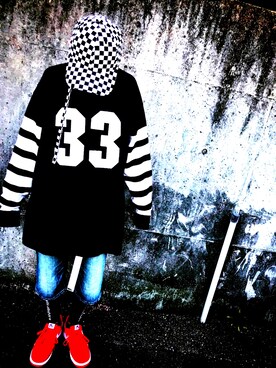 「PRODUCT（street）（プロダクト）のアイテム」を使った、tkさん（メンズ・172cm）の秋コーディネート