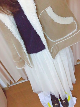 na ♡*°さん（レディース・160cm）の冬コーディネート