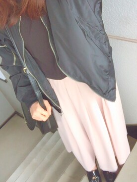 「sango（sango）のアイテム（その他アウター）」を使った、na ♡*°さん（レディース・160cm）の春コーディネート