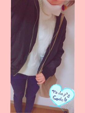 「sango（sango）のアイテム（その他アウター）」を使った、na ♡*°さん（レディース・160cm）の秋コーディネート