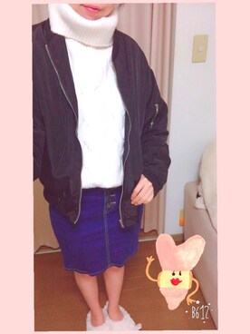 「sango（sango）のアイテム（その他アウター）」を使った、na ♡*°さん（レディース・160cm）の秋コーディネート